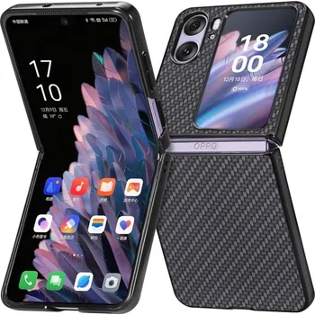 Pouzdro na mobilní telefon JSM 56452 JSM CARBON Plastový kryt Oppo Find N2 Flip černý
