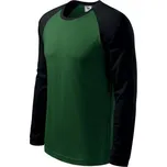 MALFINI Triko STREET LS MAN 180g, různé barvy Velikost XXXXL zelené