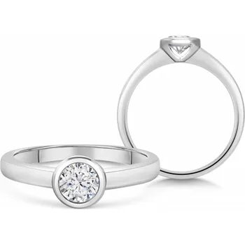 Prsten SOFIA DIAMONDS zlatý zásnubní prsten s diamantem 0,50 ct BDRB00159WG