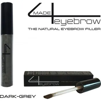 Barva na řasy a obočí Made4beauty Made4eyebrow Minerální stíny na obočí 3,5 g - Dark-Grey