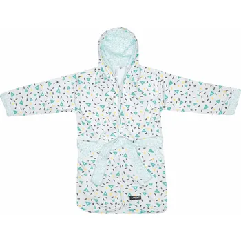 Dámský župan LUMA Župánek Luma - Shapes Mint" "Barva:Mentolová|Druh:župan|Kategorie:Dětské doplňky|Vzor:Shapes Mint|