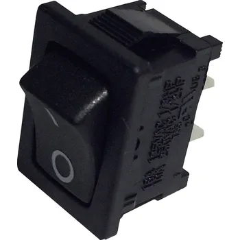 vypínač TRU COMPONENTS 1587515 kolébkový spínač TC-R13-66A-02 250 V/AC 6 A 1x vyp/zap s aretací 1 ks