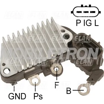 Alternátor Regulátor alternátoru Denso 101211-1030 / 126000-1800