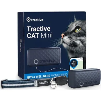 Lokátor Tractive GPS CAT Mini, tmavě modrý