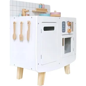 Dětská kuchyňka Retro kuchyňka bílá Kienvy