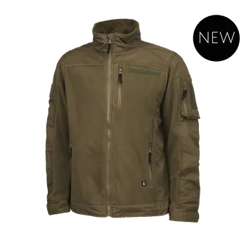 Pánská casual bunda Brandit - Bunda Fleece Ripstop Jacket oliva Velikost: 5XL