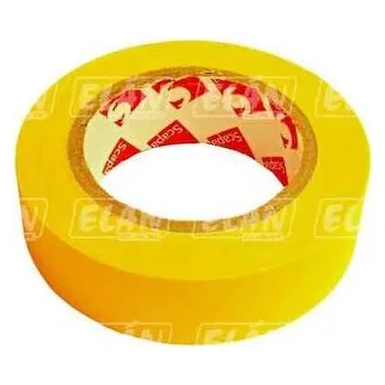 Auto elektroinstalace Izolační páska PVC Scapa - 15mm x 10m žlutá