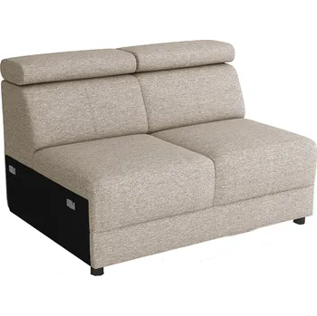 Pohovka 2-sed 2 BB, šedobéžová TAUPE, BOBY