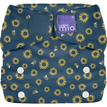 Plenkové kalhoty Bambino Mio Bambino Mio Miosolo látková plenka all in one Sunflower Power" "Barva:vzorované|Druh:látkové|Hmotnost dítěte:0-15|Materiál:PUL|Typ:vše v jednom|Vzor:Sunflower Power|Značka:Bambino Mio|