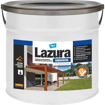 lazura HET Aquadecol Lazura Premium 2,5 L Odstín: SL 34 - oliva 2,5 L