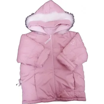 Dívčí bunda Bunda dětská zimní - WINTER TEAM starorůžová - vel.98