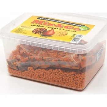 Návnadová surovina Mix&Go 3 in 1 PelletBox Kapr - karas (Timár)