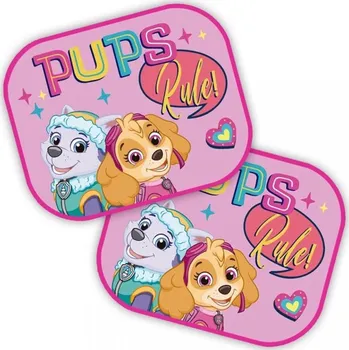 Cestování SEVEN Sluneční clony Paw Patrol Pups Polyester, 2ks