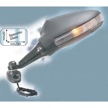 Osvětlení pro motocykl FAR levé zrcátko s blinkrem YAMAHA R1/R6 (21W) (FAR levé zrcátko s blinkrem YAMAHA R1/R6 (21W))