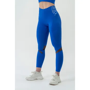 Dámské legíny NEBBIA FIT Activewear legíny s vysokým pasem modrá S