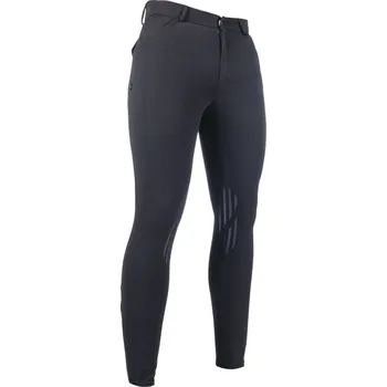 Jezdecké oblečení HKM Rajtky James HKM, s gripem na kolenou, pánské, černé 54