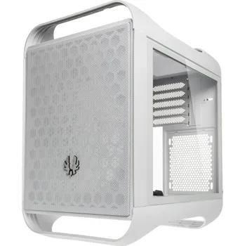 PC skříň BitFenix skříň Prodigy M 2022 / mATX / 1x60mm +1x120mm/ 2xUSB 3.0 / tvrzené sklo / bílá