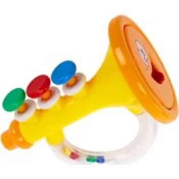 Chrastítko dětské -TRUBKA barevná - Bayo