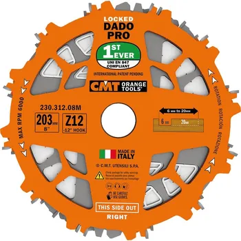 Pilový kotouč CMT Dado Pro C23031208M