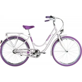 Městské kolo Kenzel Jízdní kolo Nostalgic Classic 3spd 28" 2026 bílo-fialové
