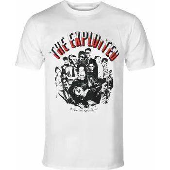 Pánská móda Tričko metal pánské Exploited - BARMY ARMY (WHITE) - PLASTIC HEAD - PH12815 - M