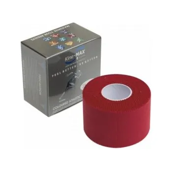 Kine-MAX Team Tape Neelastická Tejpovací páska 3,8cm x 10m - červená + Sleva 3 % pro registrované