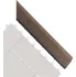 G21 Přechodová lišta pro WPC dlaždice rohová pravá 38,5 x 7,5 cm
