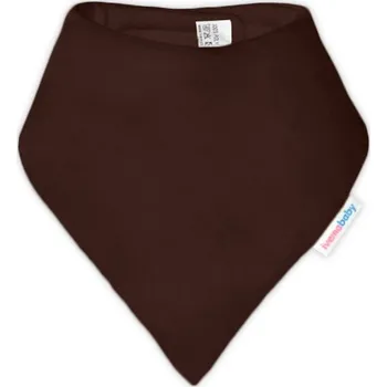Nákrčník Nákrčník dětský - BAVLNA tmavě hnědý - Ivemababy