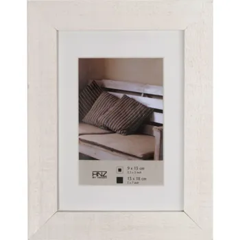 Rám na obraz Rámeček Henzo Driftwood bílý 13x18 dřevo
