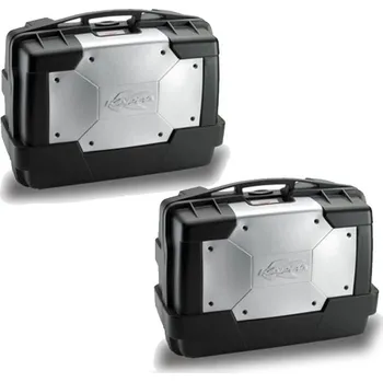 Zavazadlo na motocykl KAPPA boční kufry 46L MONOKEY KGR46 GARDA (pár = 2 kusy) + přídavný zámek (KAPPA boční kufry 46L MONOKEY KGR46 GARDA (pár = 2 kusy) + přídavný zámek)