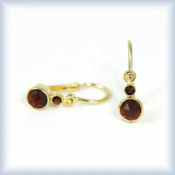 Náušnice bílé zlato