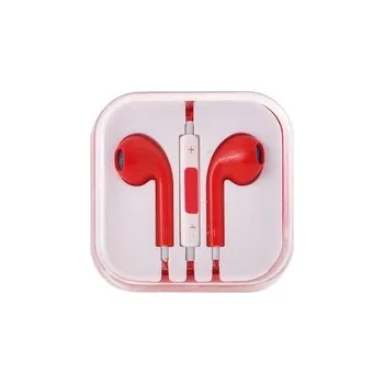 Audio kabel Hands Free MEGA Bass 3,5 mm jack, barva červená