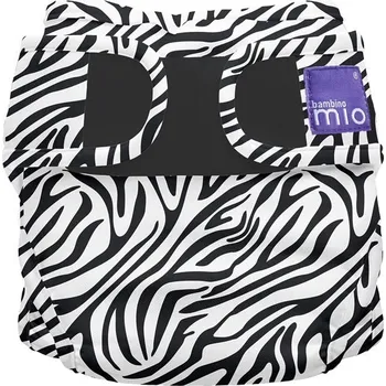 Plenkové kalhoty Bambino Mio Bambino Mio Miosoft plenkové kalhotky Savanna Stripes 3-9kg" "Barva:Bílá/Černa|Druh:látkové|Hmotnost dítěte:3 - 9 kg|Materiál:PUL|Počet kusů:1 ks|Typ:svrchní kalhotky|Vzor:Savanna Stripes|Zapínání:na suchý zip|