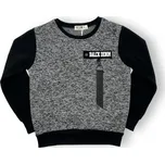 Sezon Chlapecká černá mikina přes hlavu 01 Barva: Černá, Velikost: 134