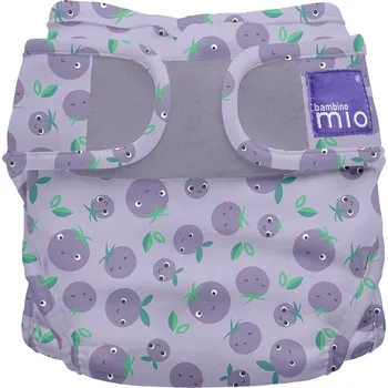 Plenkové kalhoty Bambino Mio Bambino Mio Miosoft plenkové kalhotky Berry Bounce 3-9kg" "Barva:fialové|Druh:látkové|Hmotnost dítěte:3 - 9 kg|Materiál:PUL|Typ:svrchní kalhotky|Vzor:Berry Bounce|Zapínání:na suchý zip|