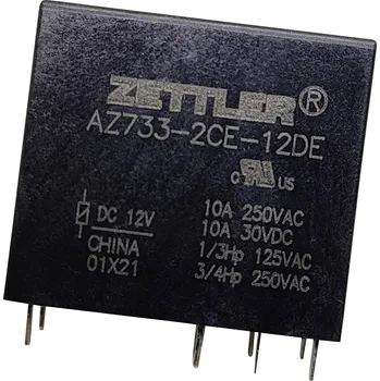 Cívka Zettler Electronics AZ733-2CE-24DE, AZ733-2CE-24DE relé do DPS, monostabilní, 1 cívka, 150 V/DC, 380 V/AC, 12 A, 1 ks