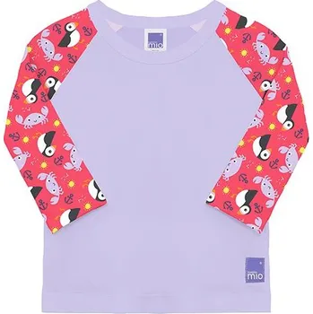 Kojenecké plavky Bambino Mio Dětské tričko do vody s rukávem, UV 50+, nice, vel.M" "Barva:červené|velikost kojeneckých plavek:M - od 6ti do 12ti měsíců (7-9 kg)|Vzor:Nice|