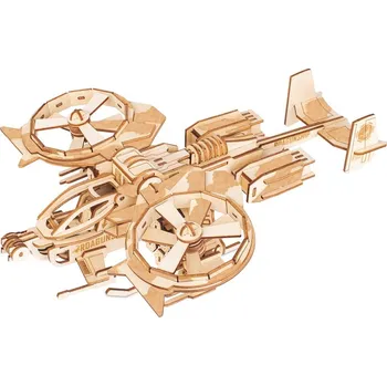 Dřevěná hračka Woodcraft Dřevěné 3D puzzle RDA bitevní vrtulník