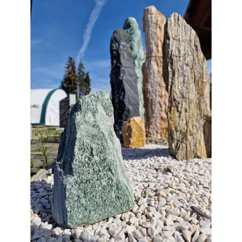 Zahradní dekorace Mini Monolit 1 ks Temně černý