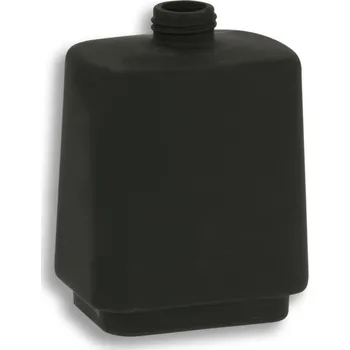 WC štětka Novaservis Sklo dávkovače mýdla černé sklo matované, 6450,5XS