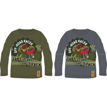 Chlapecké tričko Chlapecké tričko - Plamínek a čtyřkoláci 5202129, tmavě šedá Barva: Šedá, Velikost: 98