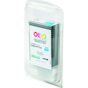 OWA Armor ink-jet kompatibilní s Canon iPF 500/600 cyan, 130ml, komp.s PFI102C B45513OW