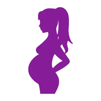 Samolepicí dekorace na vozidlo Maminka v autě 002 levá silueta těhulka (14 - fialová) SAMOLEPKA NA AUTO, NÁLEPKA, FÓLIE, POLEP, TUNING, VLASTNÍ TEXT, TISK, AUTOSAMOLEPKY.cz, POLEPY, OBRÁZEK, LOGO, 3D STICKERS