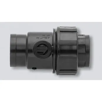 Vodovodní potrubí UNIDELTA zpětná klapka 2" x 2" pro trubky PE