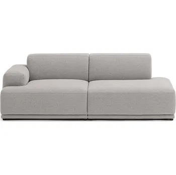 Pohovka Modulární sofa Muuto Connect Soft látka Clay 12 Config. 2 moduly A+D š.207