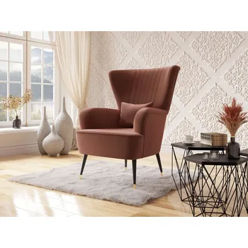 Křeslo Křeslo do obývacího pokoje Pirko, Potah: Magic Velvet 2258 MIRJAN 5903211173233