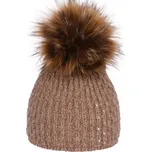 Dámská zimní čepice Capu 394 s bambulí