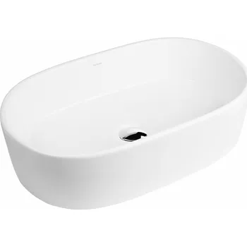 Umyvadlo Oltens Lom umyvadlo 55x34 cm oválné na pult bílá 40311000