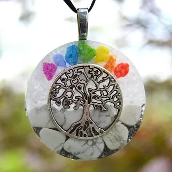 Přívěsek orgonit - Bílý Strom