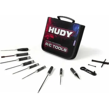 RC model auta HUDY SET OF TOOLS + CARRYING BAG - FOR NITRO TOURING CARS - expresní doprava